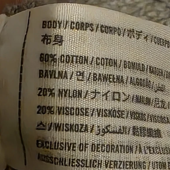 Abercrombie & Fitch Cable Knit Button Up Gray Cardigan Size Small - Picture 3 of 4